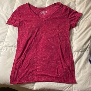 Mudd Magenta V-neck shirt